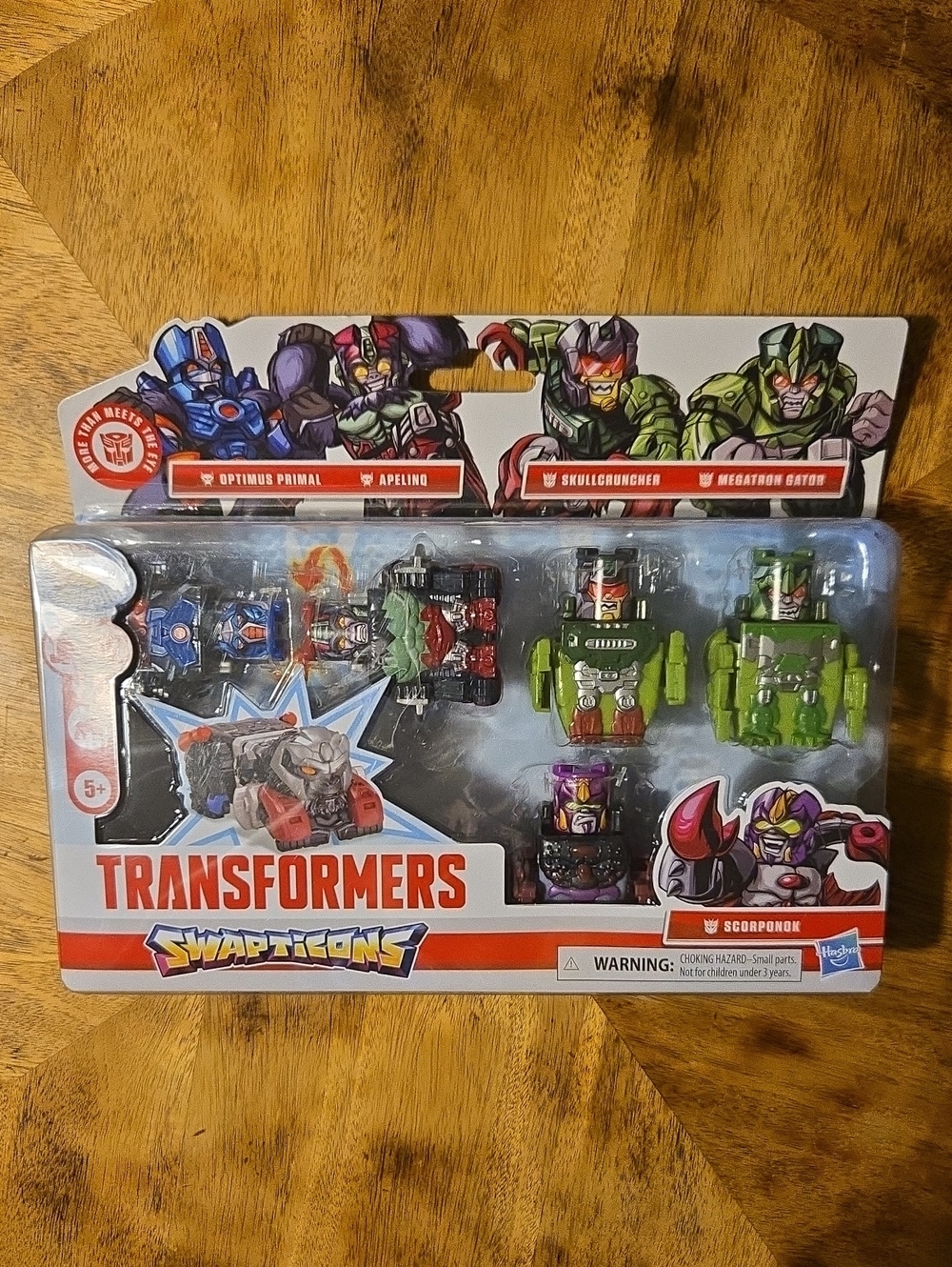 Transformers Swapticons Wild Jungle Mission 5 Pack